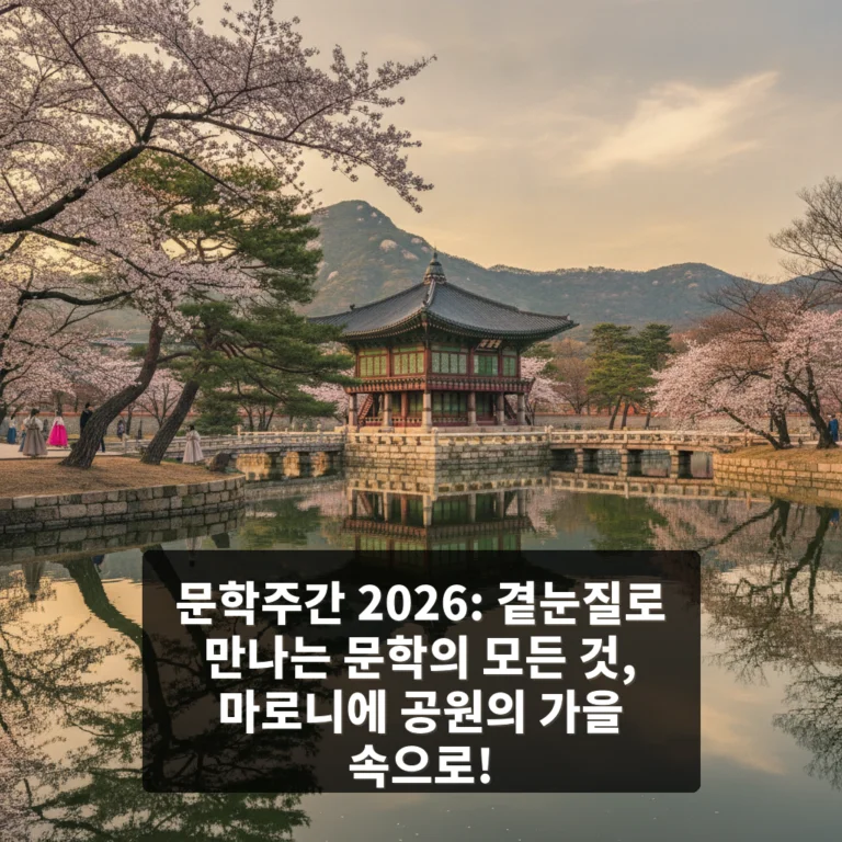 문학주간 2026