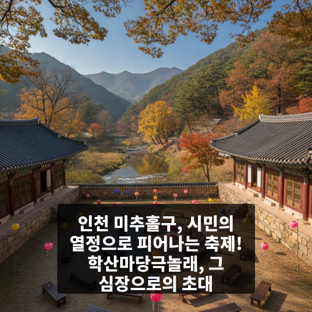 시민창작예술축제 학산마당극놀래