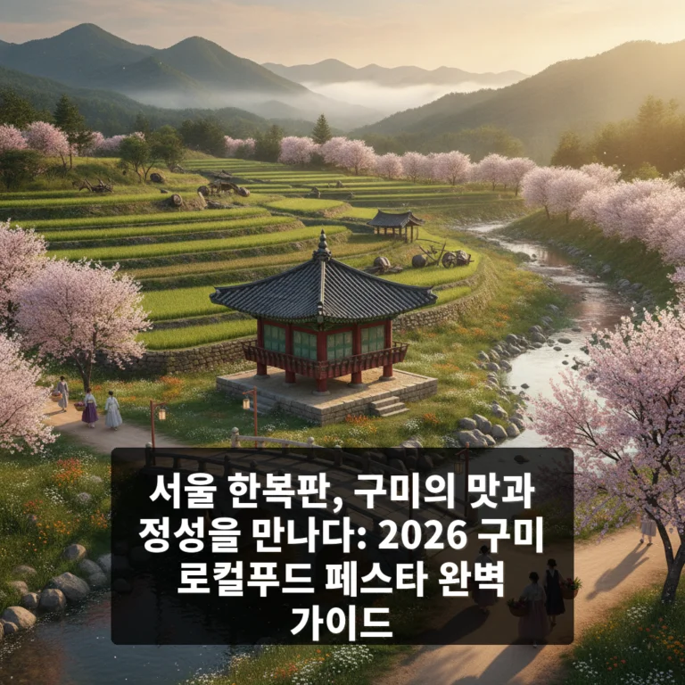 2026 구미 로컬푸드 페스타