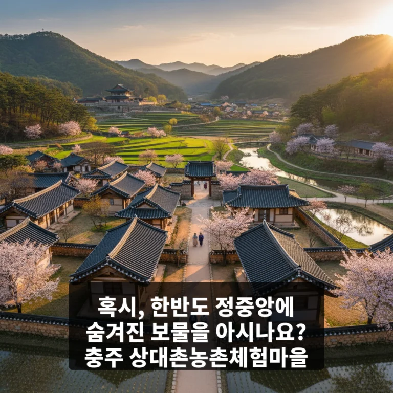 충주 상대촌농촌체험마을