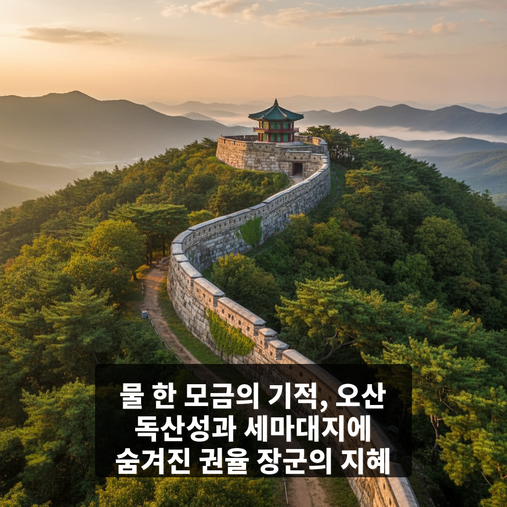 오산 독산성과 세마대지