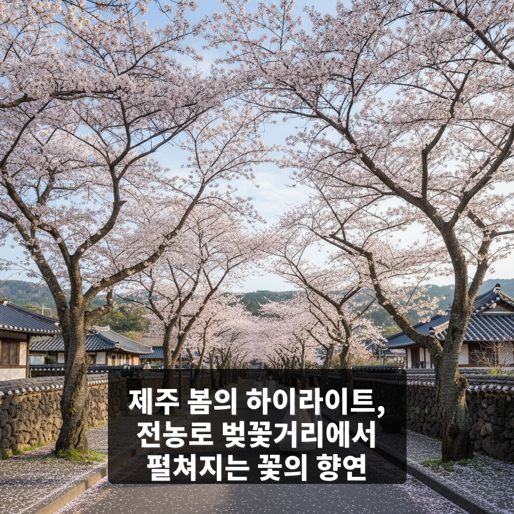 전농로 벚꽃거리