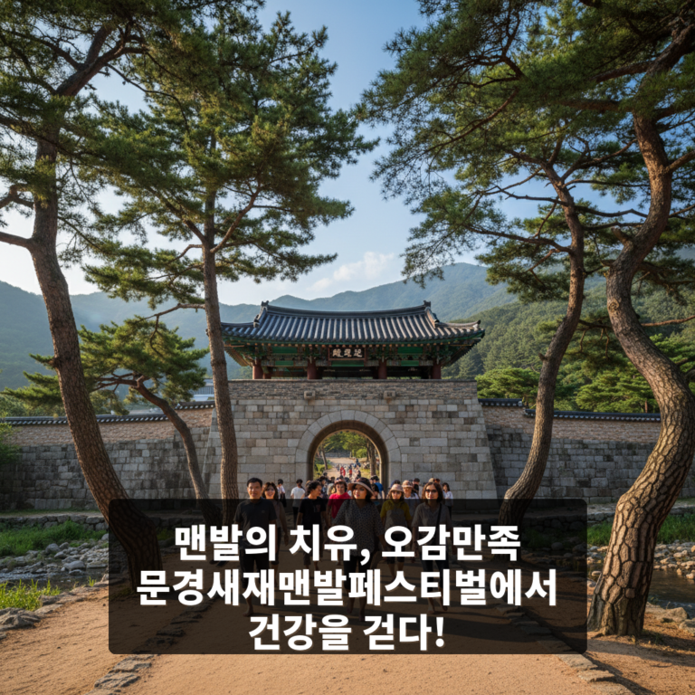 오감만족 문경새재맨발페스티벌