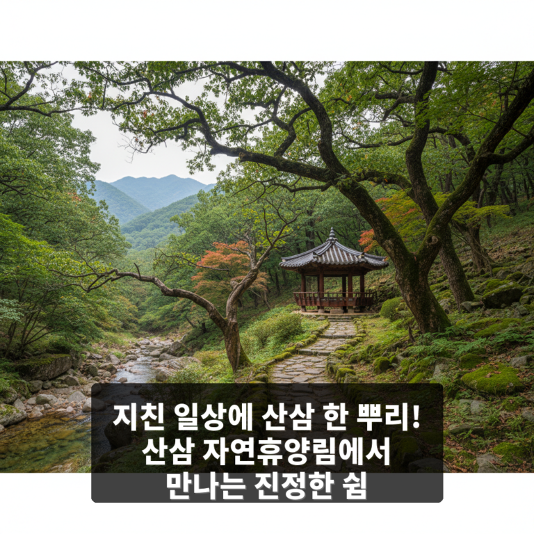 산삼 자연휴양림