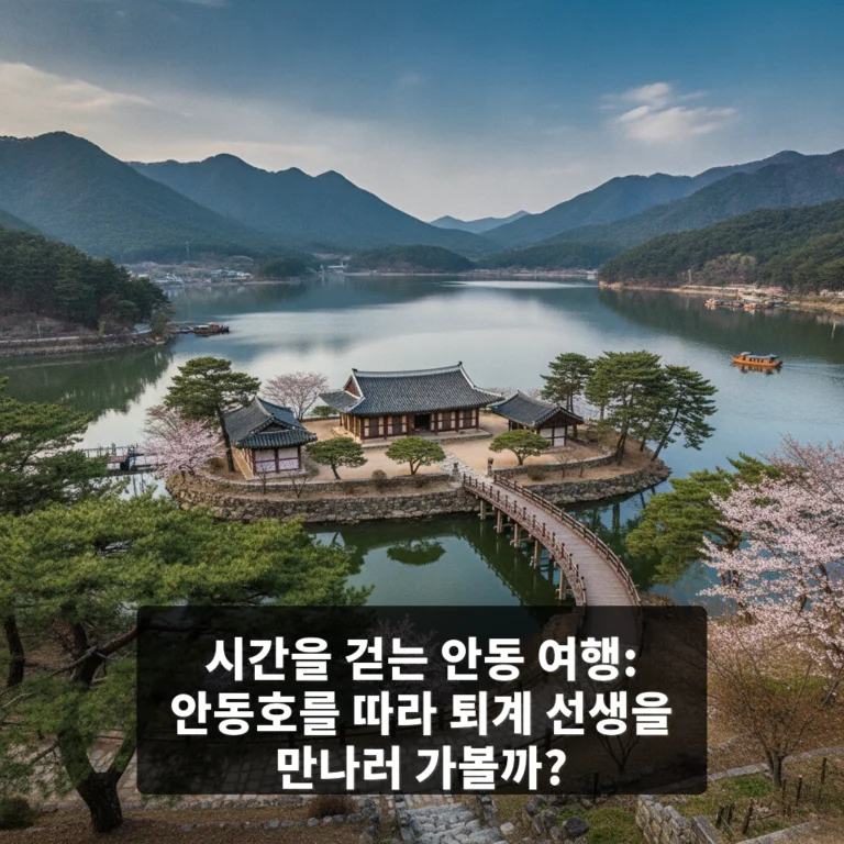 안동호를 따라 퇴계 선생을 만나러 가볼까?