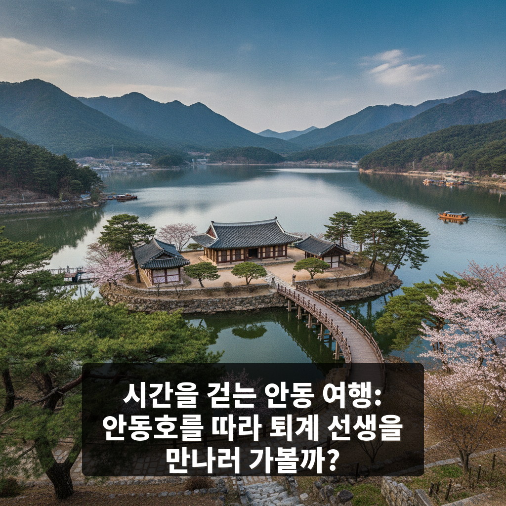 안동호를 따라 퇴계 선생을 만나러 가볼까?