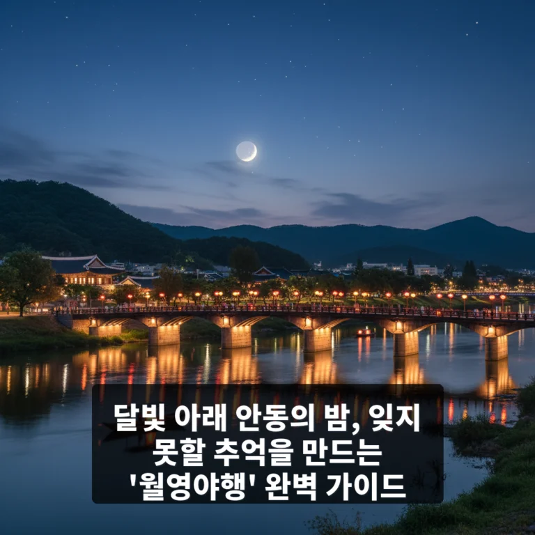 안동 국가유산 야행 "월영야행"
