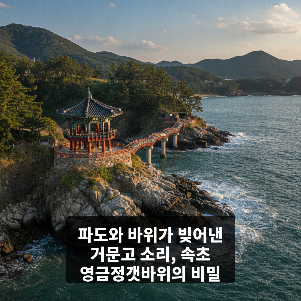 영금정갯바위