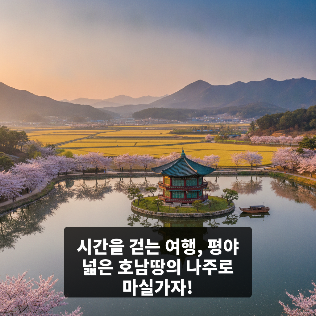 평야 넒은 호남땅의 나주로 마실가자!
