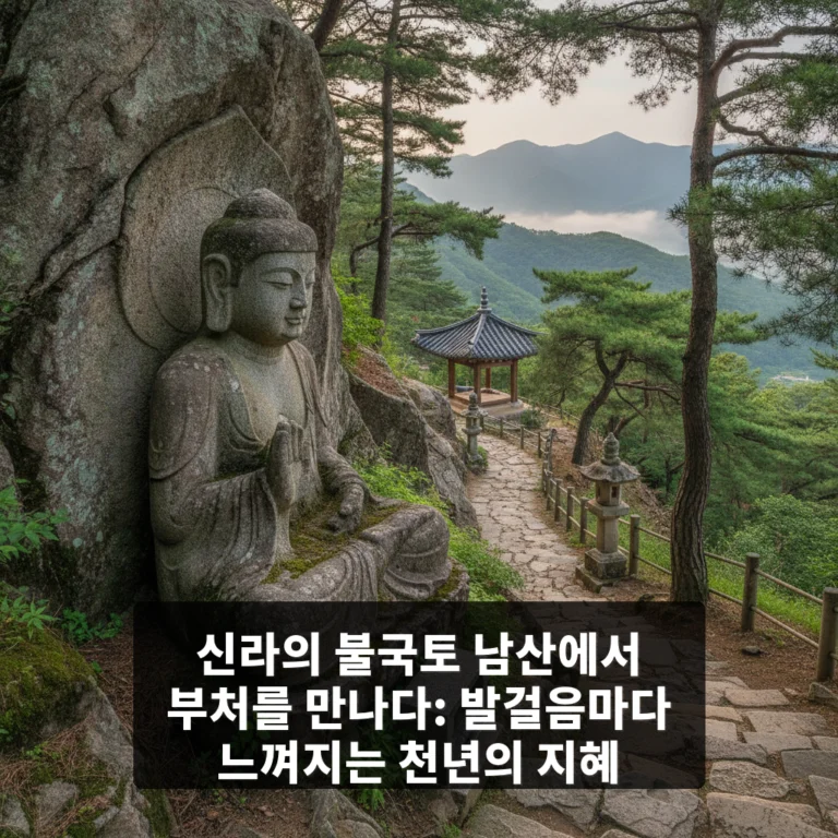 신라의 불국토 남산에서 부처를 만나다