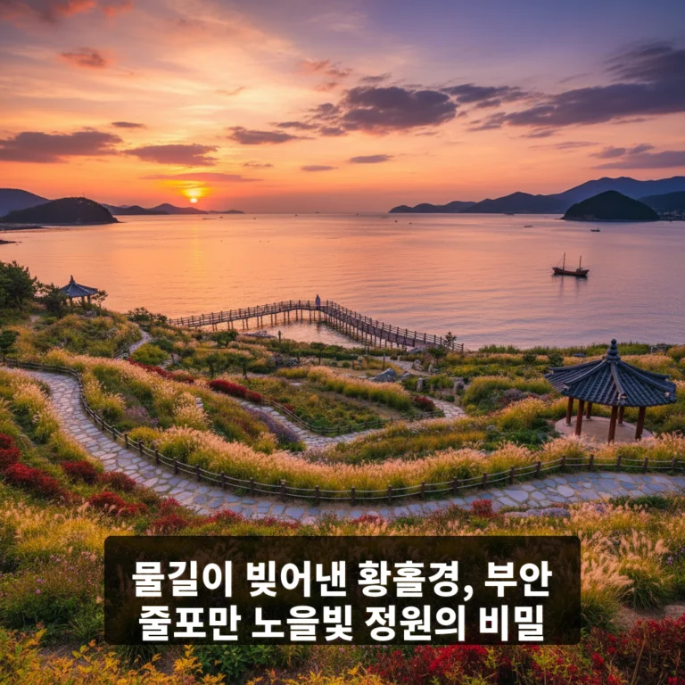부안 줄포만 노을빛 정원