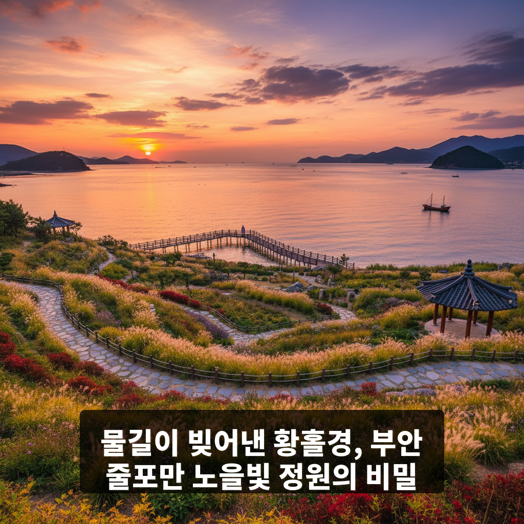 부안 줄포만 노을빛 정원