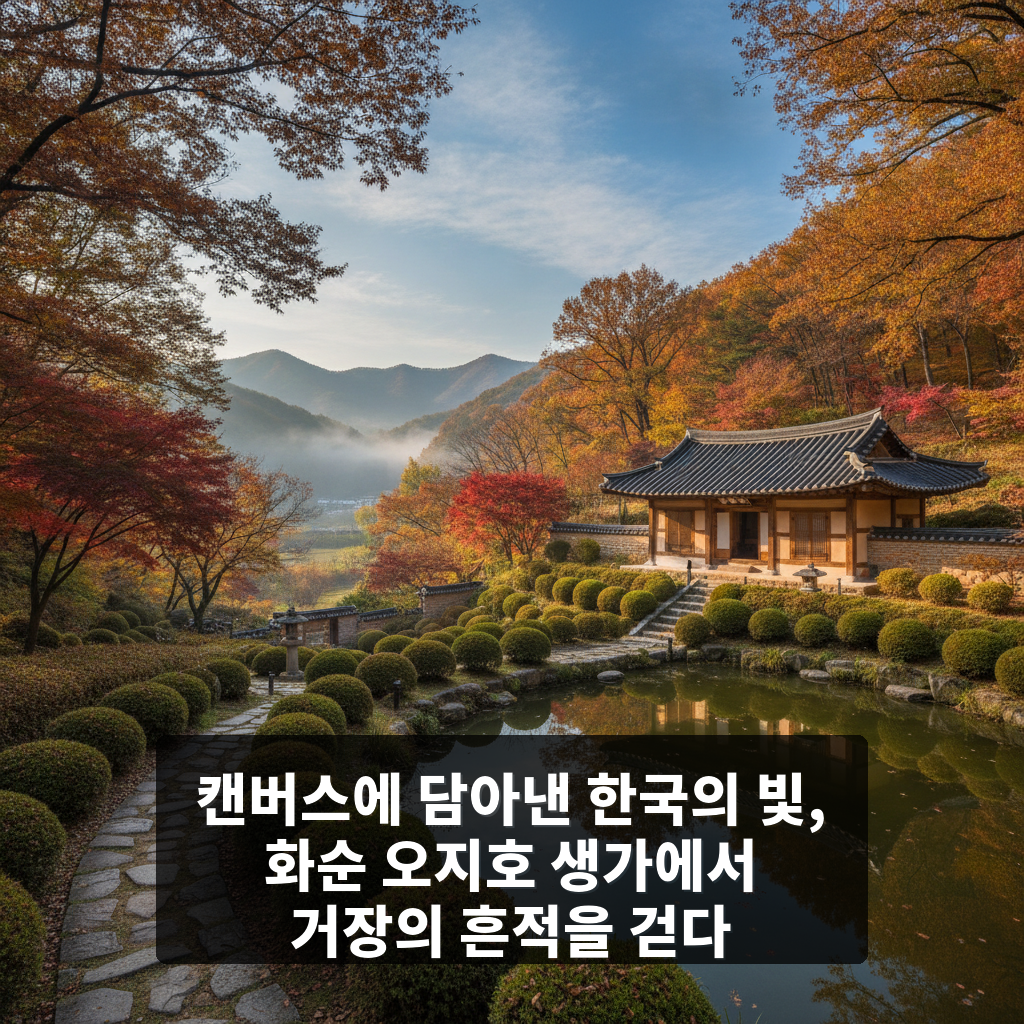 화순 오지호 생가