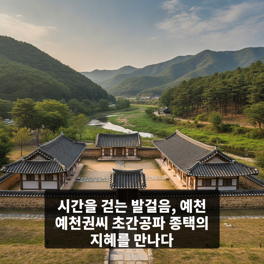 예천 예천권씨 초간공파 종택 및 예천권씨 초간종택 별당