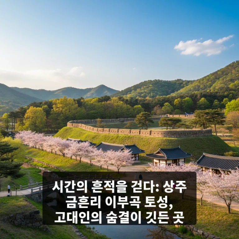 상주 금흔리 이부곡 토성