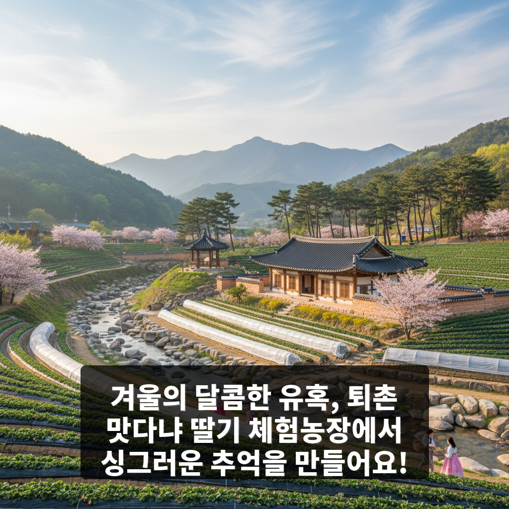 퇴촌 맛다냐 딸기 체험농장