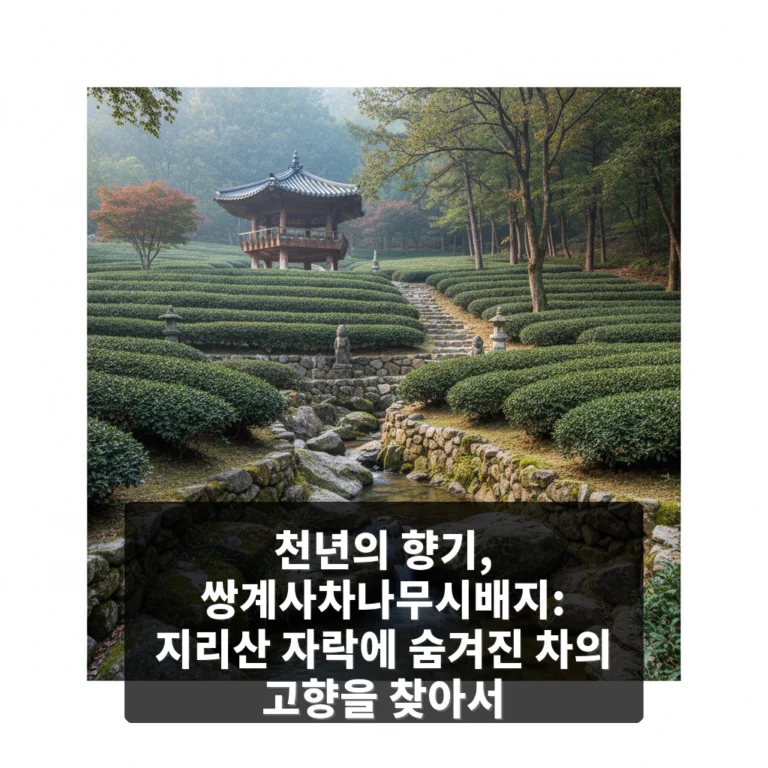 쌍계사차나무시배지