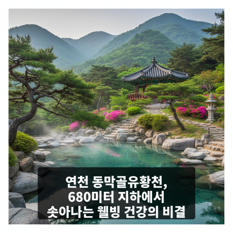 동막골유황천