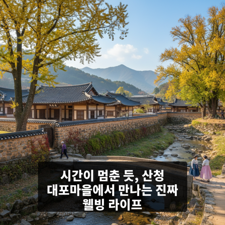 대포마을(산청)