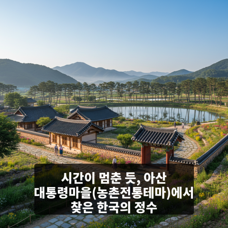 아산 대통령마을(농촌전통테마)