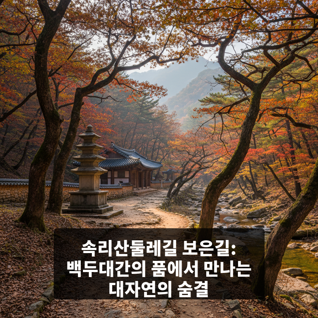 속리산둘레길 보은길