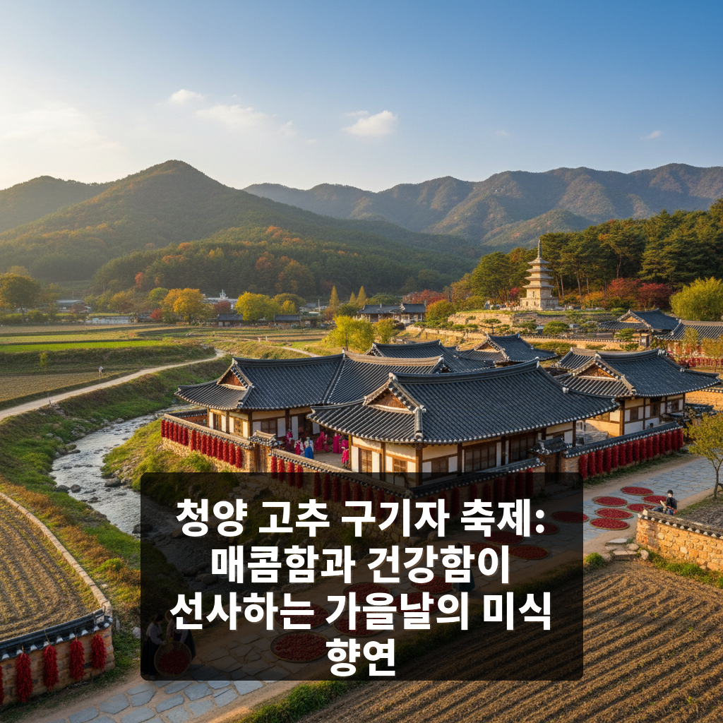 청양 고추 구기자 축제