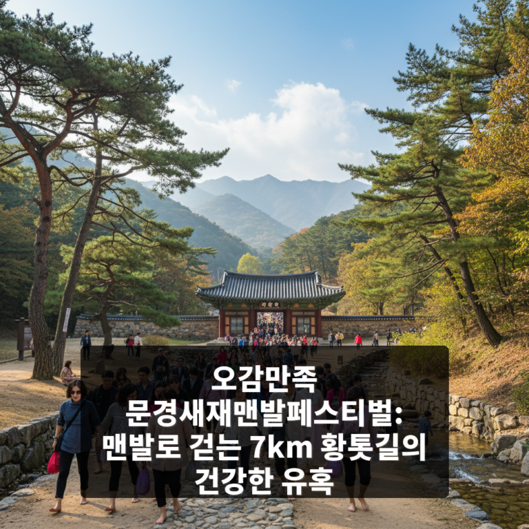 오감만족 문경새재맨발페스티벌