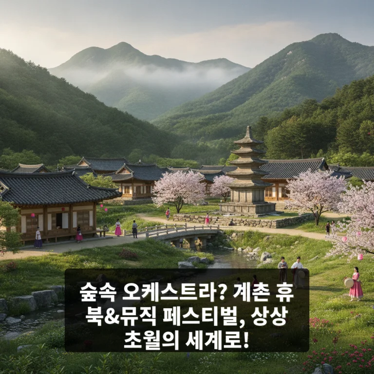 계촌 휴[休] 북&뮤직 페스티벌