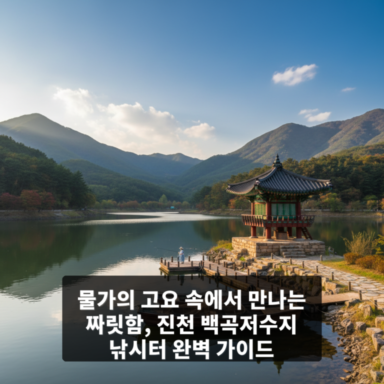 백곡저수지낚시터