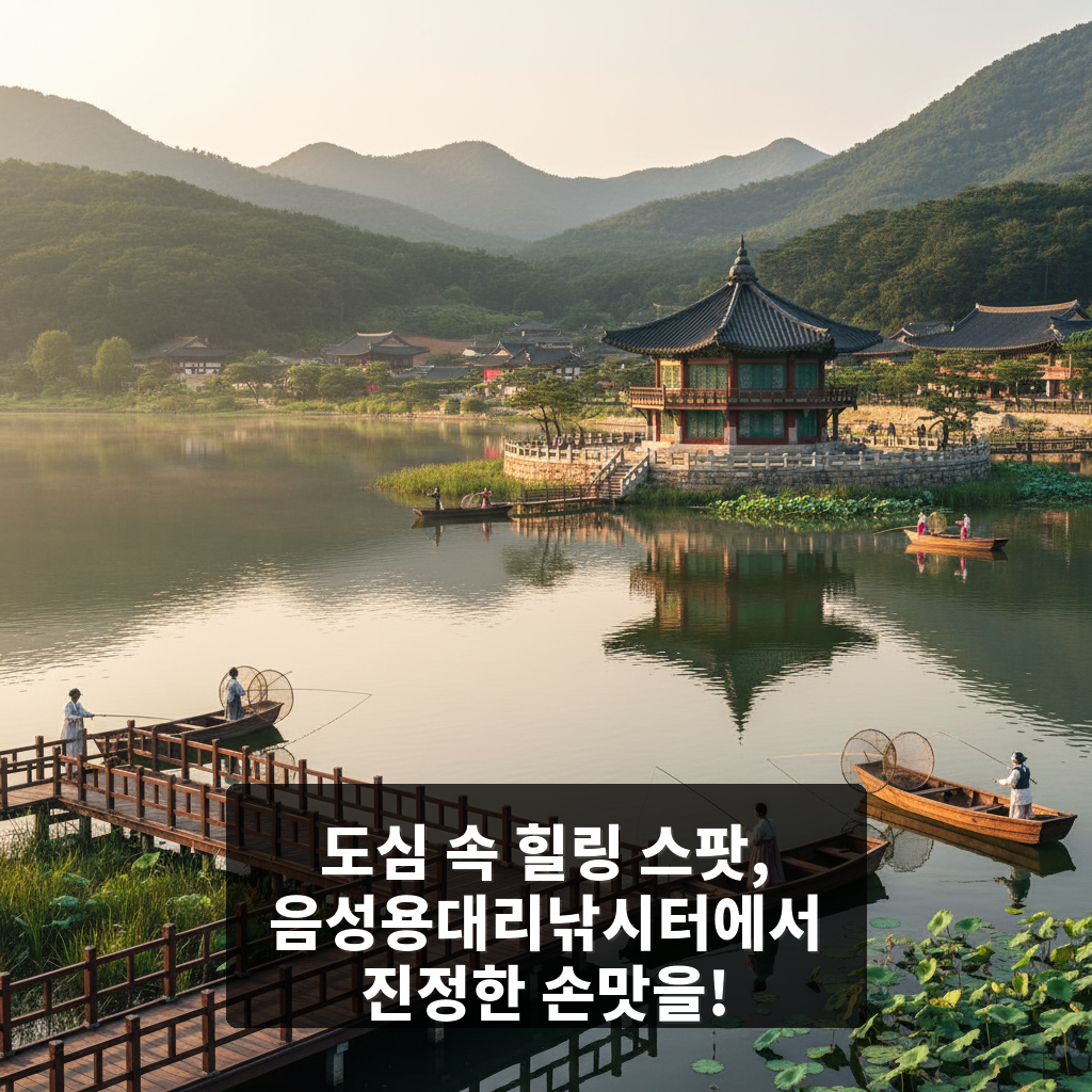 음성용대리낚시터