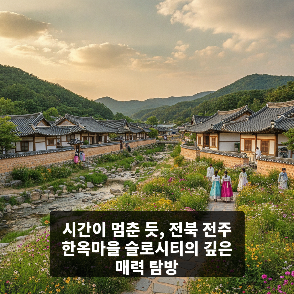 전북 전주 한옥마을 슬로시티