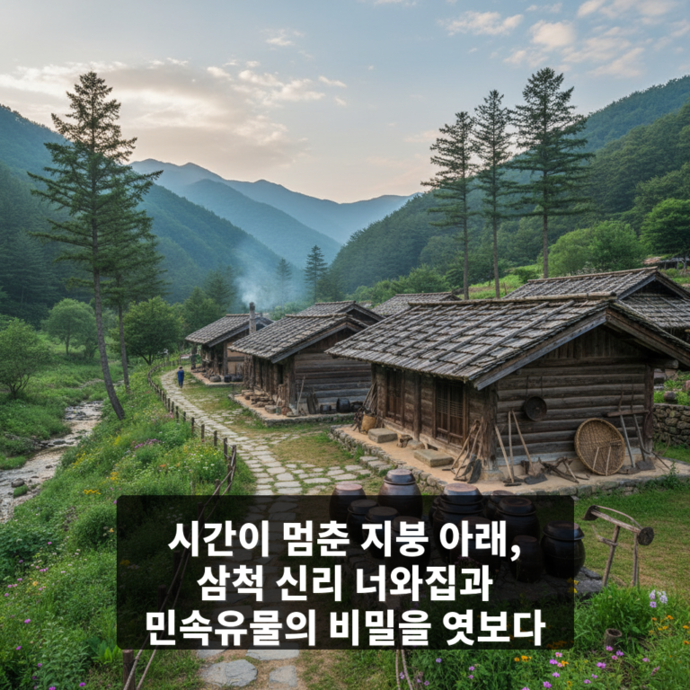 삼척 신리 너와집과 민속유물