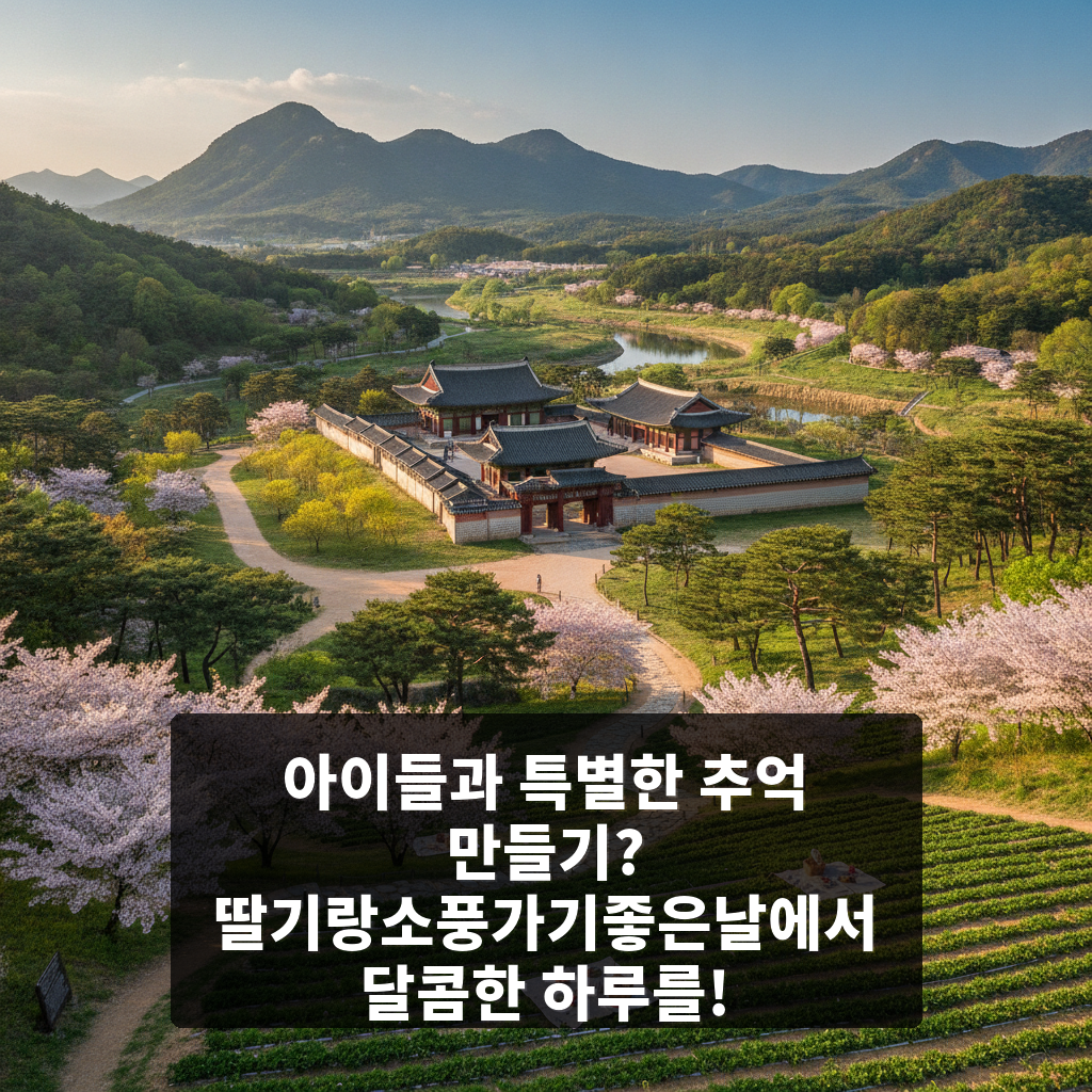 딸기랑소풍가기좋은날