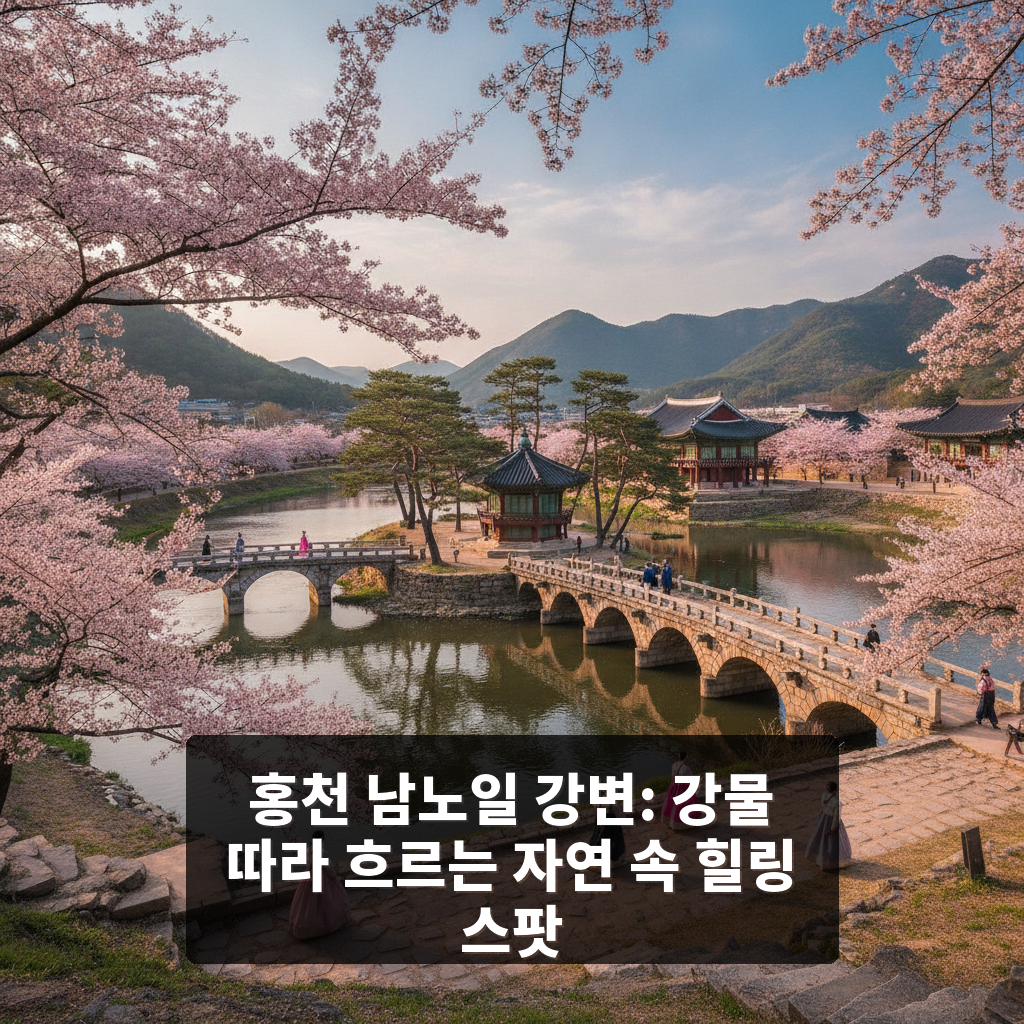 남노일 강변