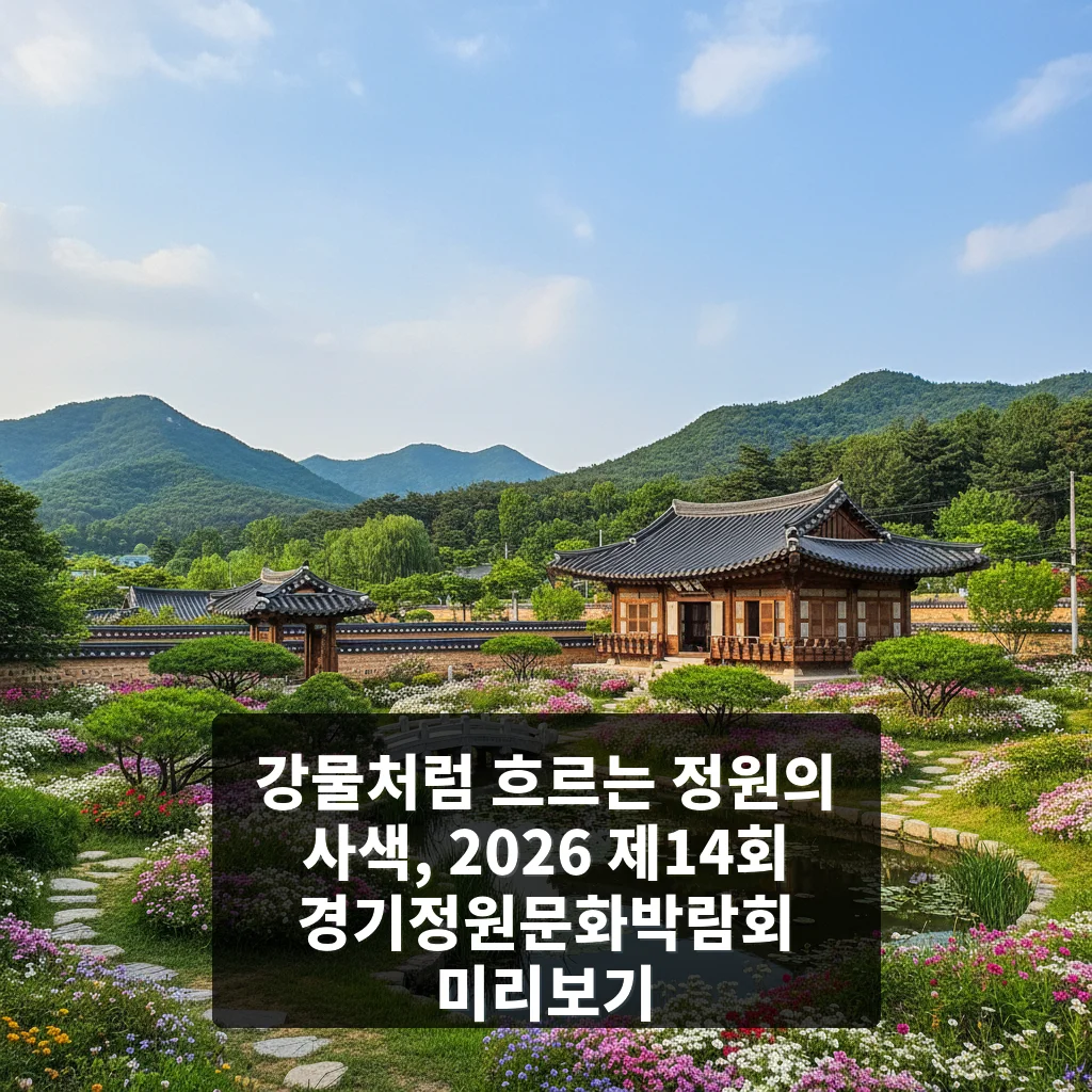 2026 제14회 경기정원문화박람회
