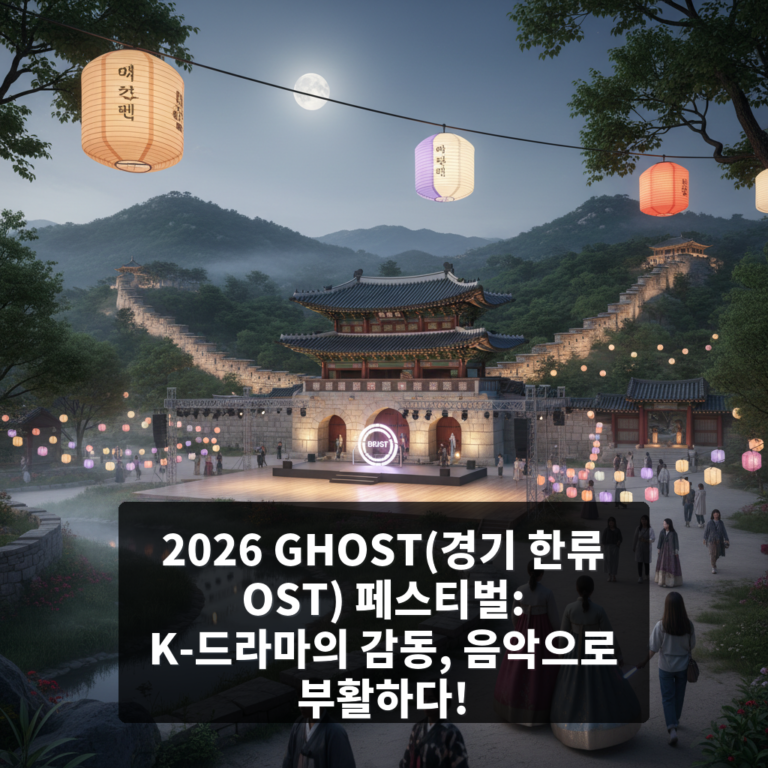 2026 GHOST(경기 한류 OST) 페스티벌