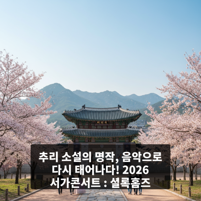 2026 서가콘서트 : 셜록홈즈