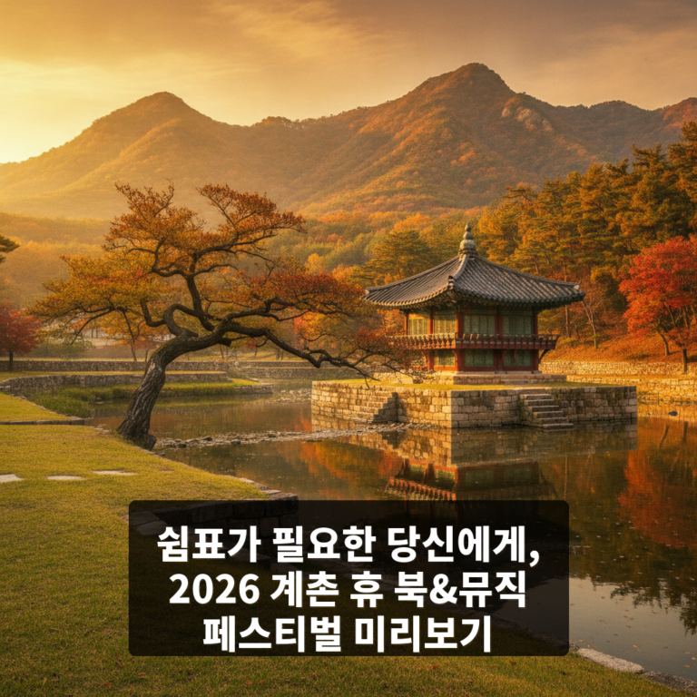 계촌 휴[休] 북&뮤직 페스티벌