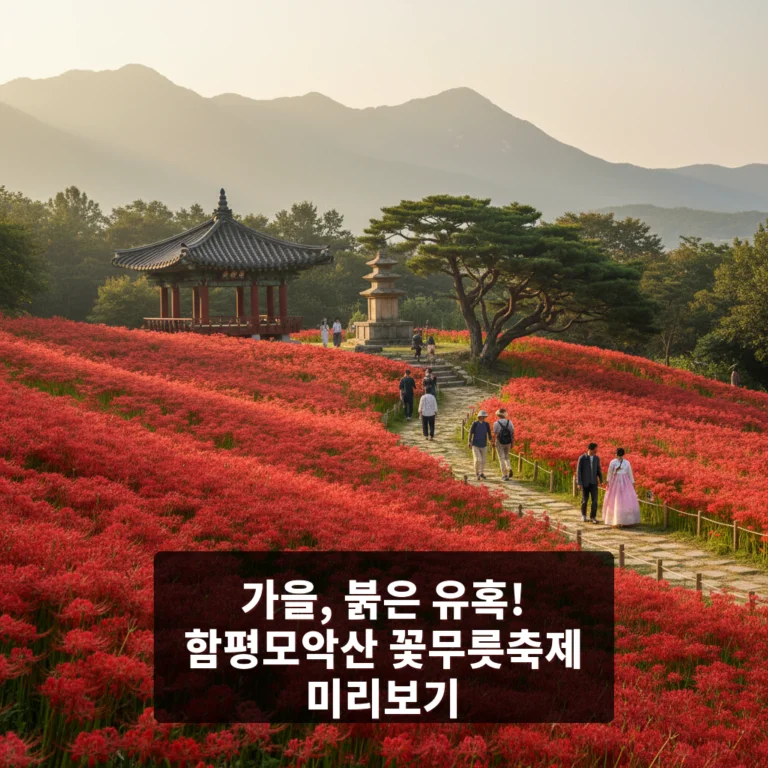 함평모악산 꽃무릇축제