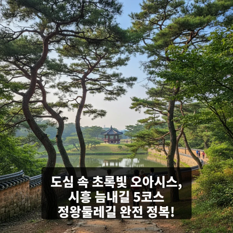 시흥 늠내길 5코스 정왕둘레길