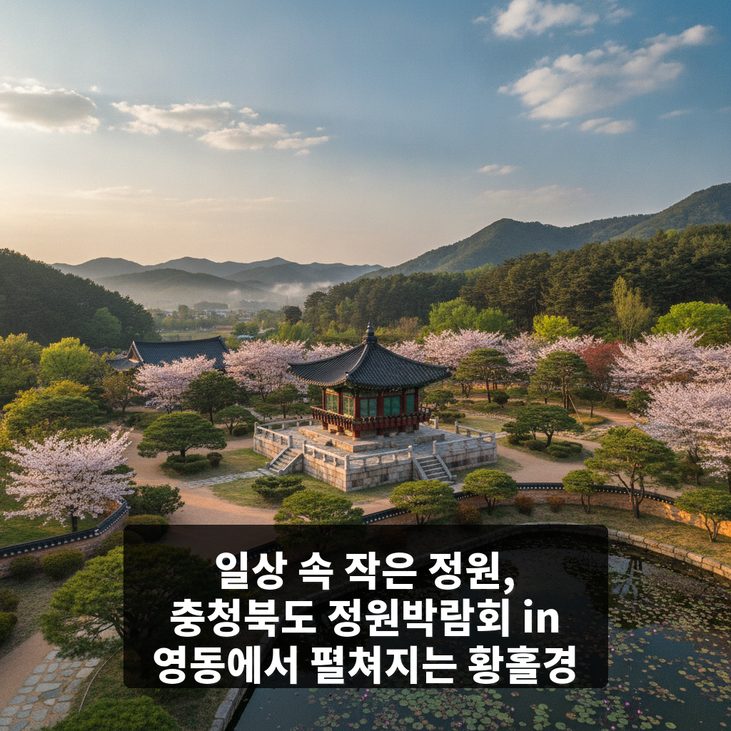 충청북도 정원박람회 in 영동