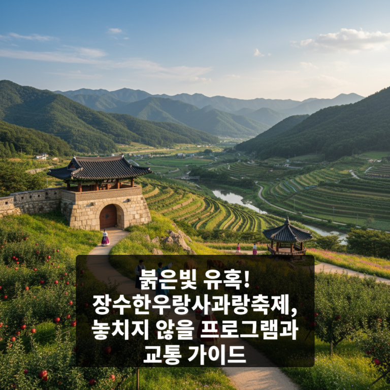 장수한우랑사과랑축제
