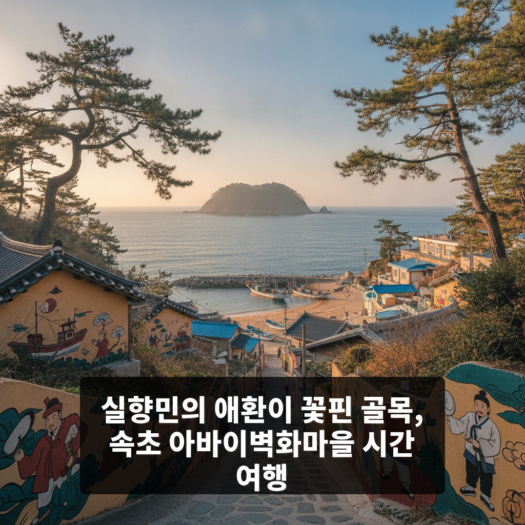 아바이벽화마을