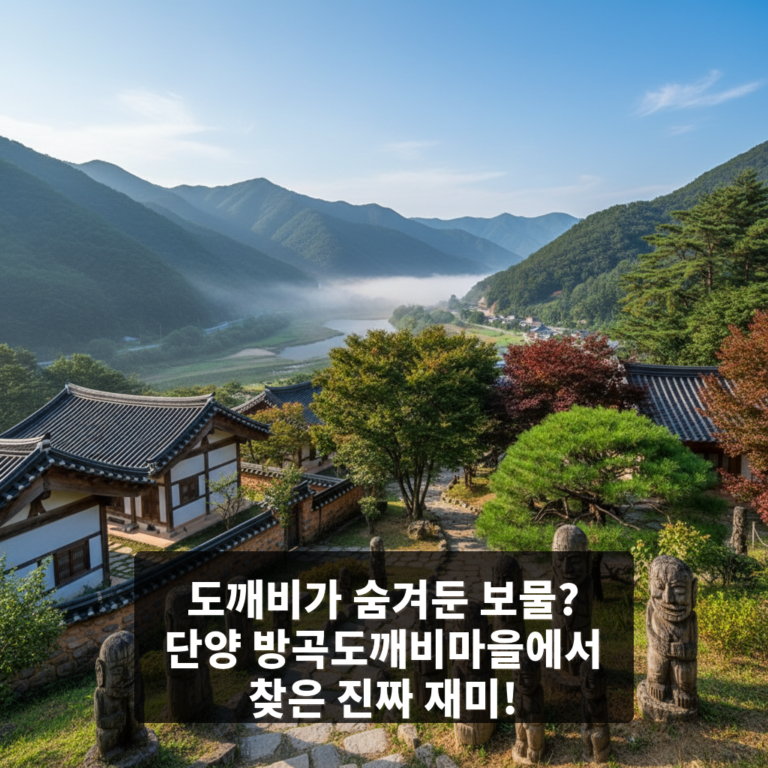 단양 방곡도깨비마을