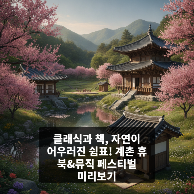 계촌 휴[休] 북&뮤직 페스티벌