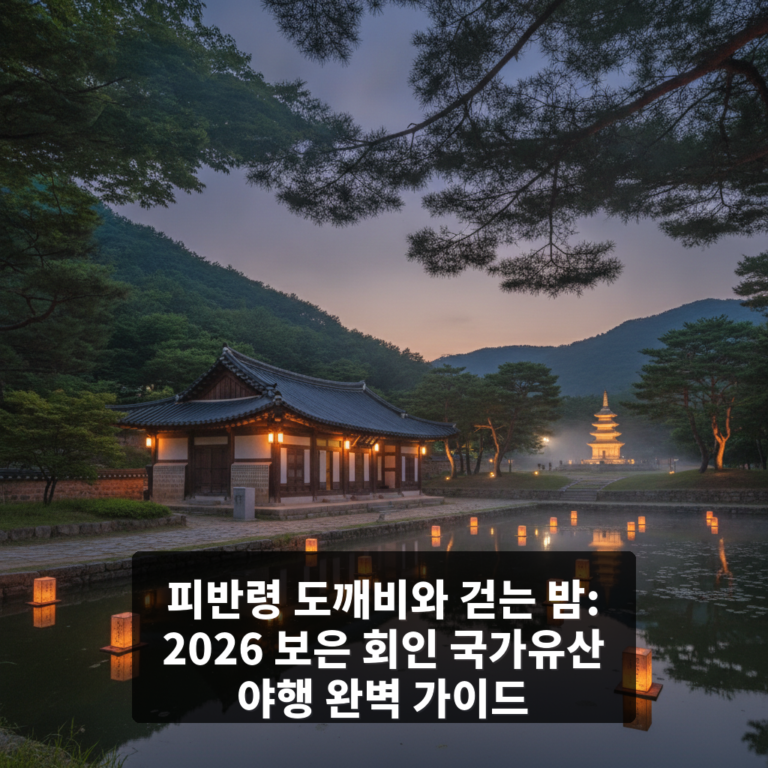 보은 회인 국가유산 야행