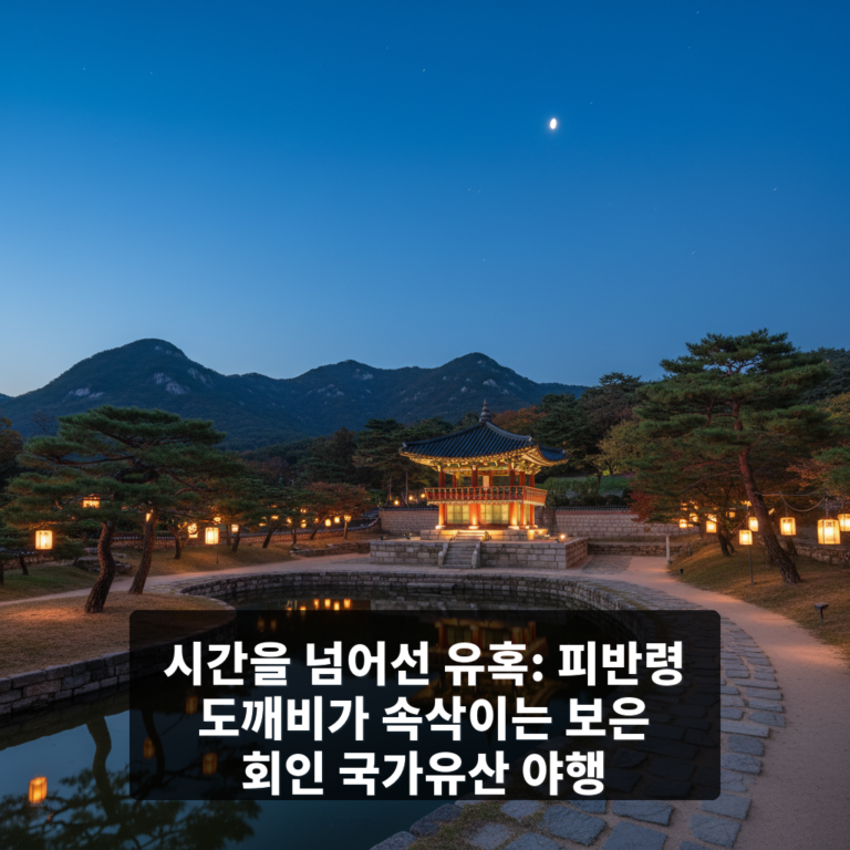 보은 회인 국가유산 야행