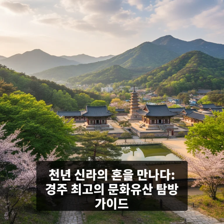 경주 최고의 문화유산을 만나다