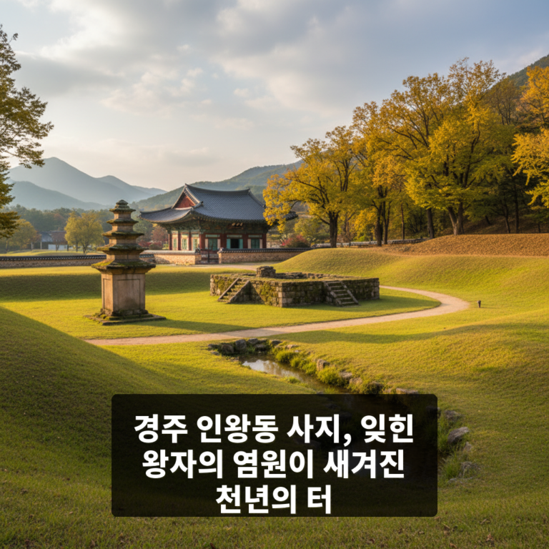 경주 인왕동 사지