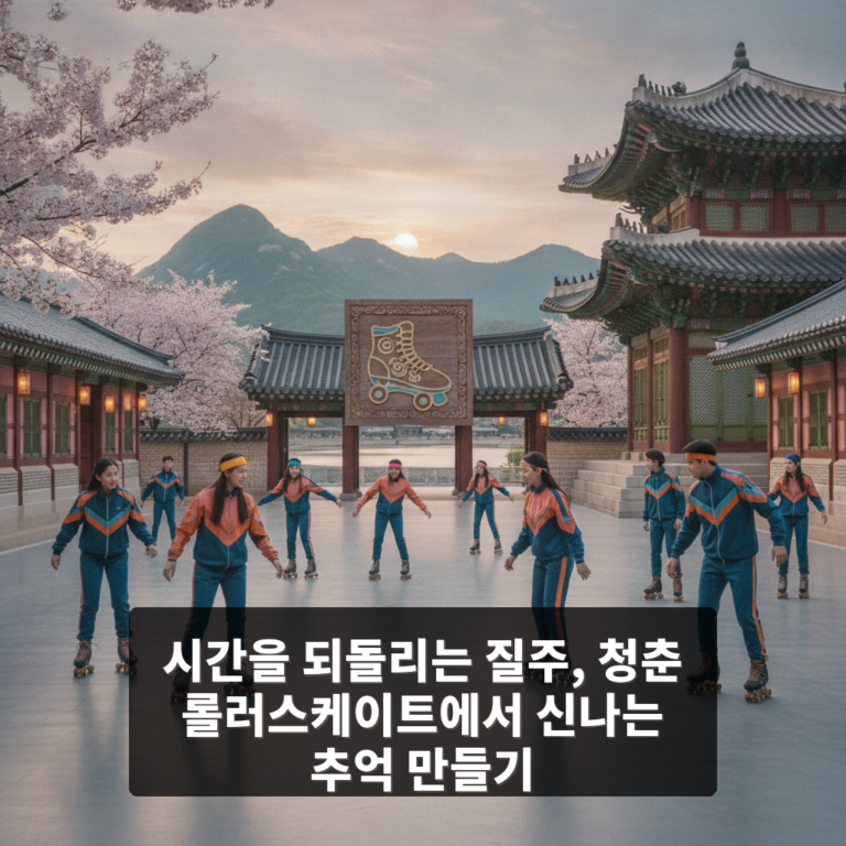 청춘 롤러스케이트